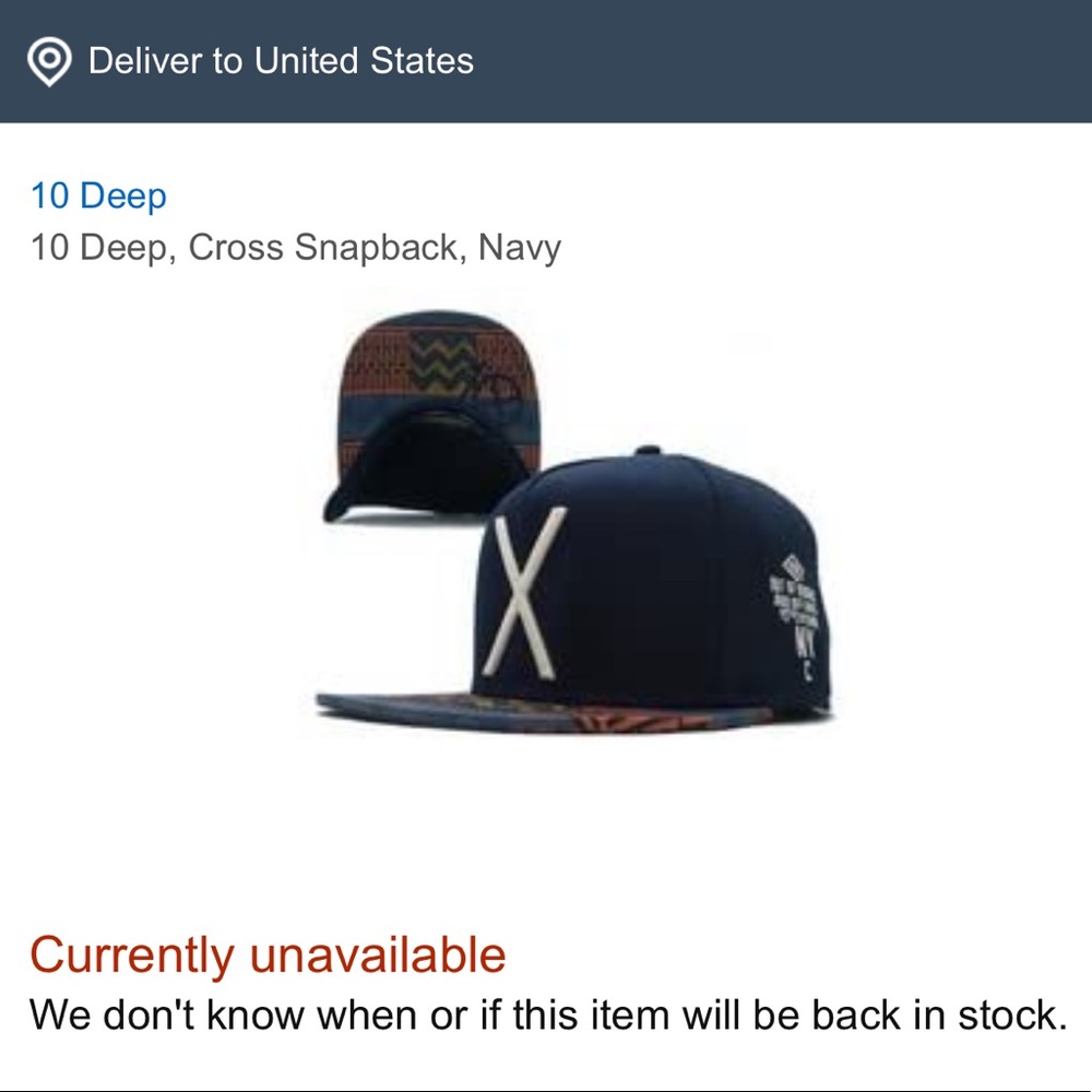 10.Deep super rare find cross SnapBack